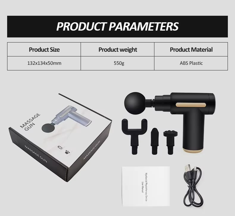 Portable Muscle Massage Gun – Relaxation & Comfort at Home