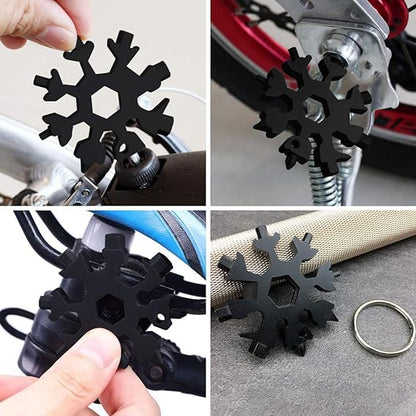 18-in-1-stainless-steel-snowflake-wrench-multipurpose-wrench‏