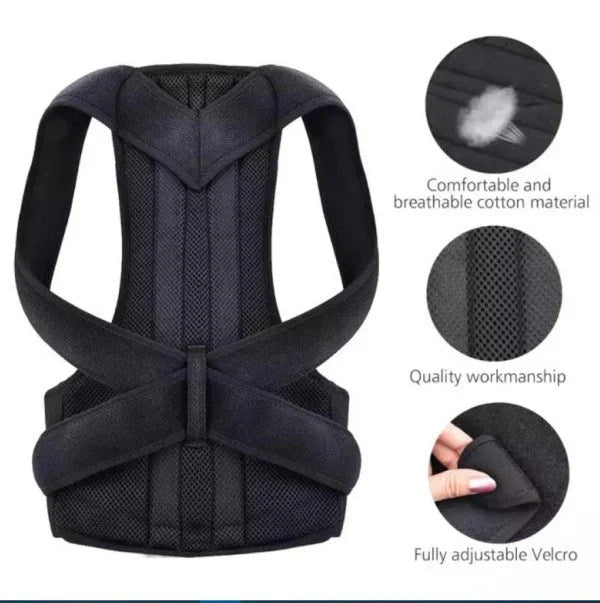 Premium Back Posture Corrector – Adjustable Spine & Shoulder Support