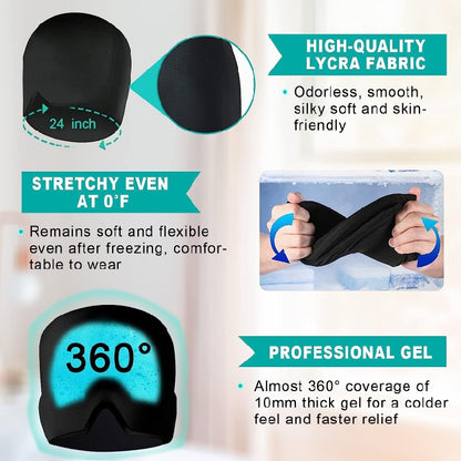 Reusable Compression Mask – Soothing Relief for Headaches & Tired Eyes