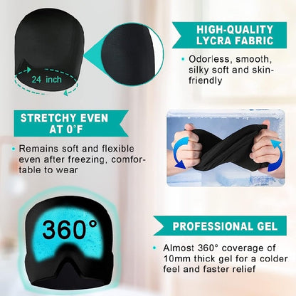 Reusable Hot & Cold Gel Eye Mask – Cooling & Warming Eye Compress for Relaxation