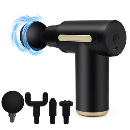 Rechargeable Deep Tissue Massage Gun – Portable Muscle Massage & Relaxation Device