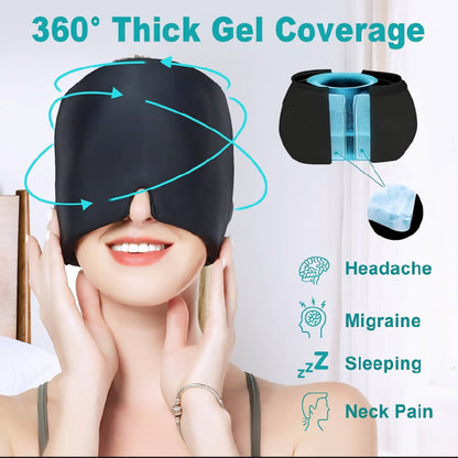 Reusable Hot & Cold Gel Eye Mask – Cooling & Warming Eye Compress for Relaxation