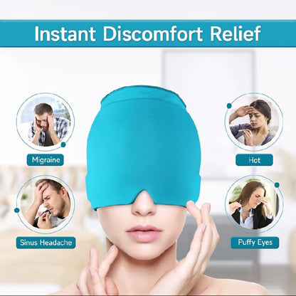 Reusable Hot & Cold Gel Eye Mask – Cooling & Warming Eye Compress for Relaxation