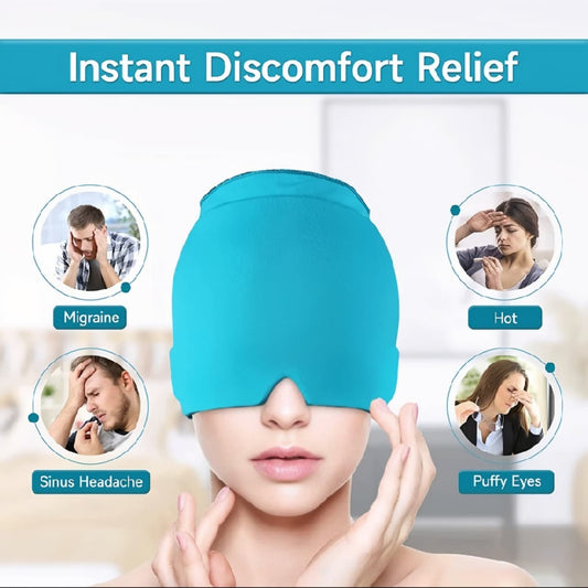Reusable Hot & Cold Gel Eye Mask – Cooling & Warming Eye Compress for Relaxation