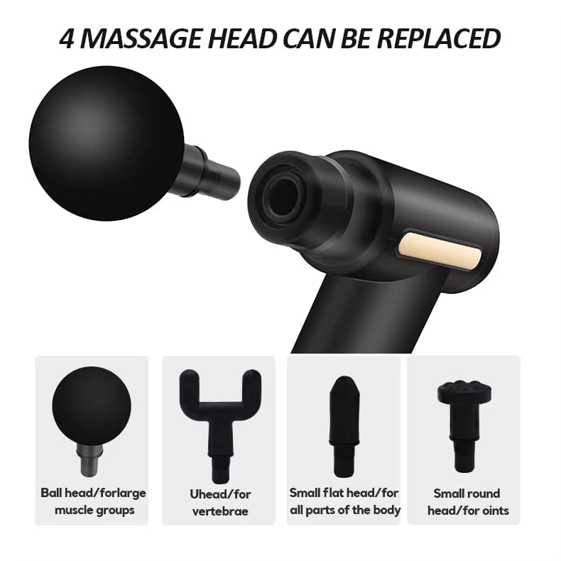 Portable Deep Tissue Massage Gun – Muscle Recovery Percussion Massager