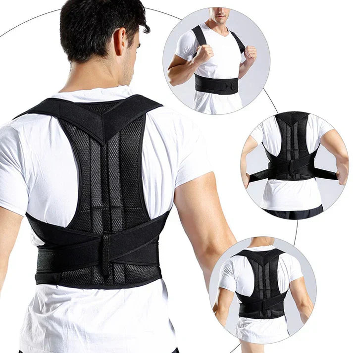 Premium Back Posture Corrector – Adjustable Spine & Shoulder Support