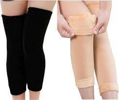 Thermal Plush Knee Warmers for Winter | Soft Fleece Comfort & Adjustable Fit