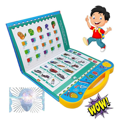 Interactive Musical Learning Book for Kids – Alphabet, Numbers & Sounds