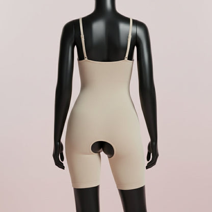 Women Full Body Shaper – Tummy Control Seamless Bodysuit with Butt Lifter & Waist Slimming Shapewear