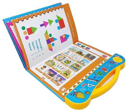 Interactive Musical Learning Book for Kids – Alphabet, Numbers & Sounds