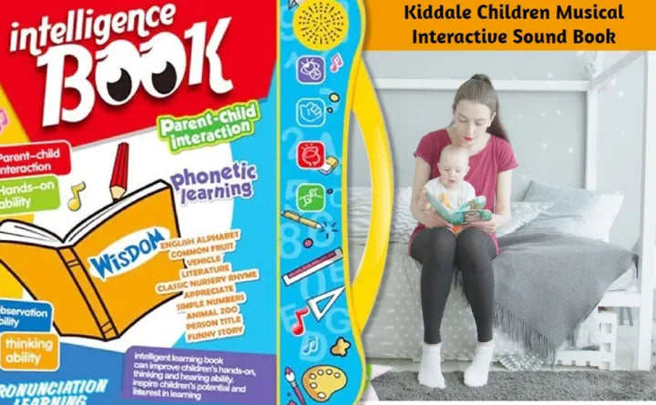 Interactive Musical Learning Book for Kids – Alphabet, Numbers & Sounds